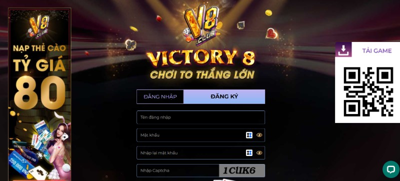 Đăng ký V8 casino