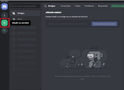 cómo crear un servidor de discord