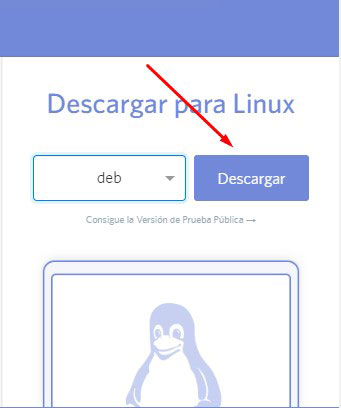 descargar discord para linux