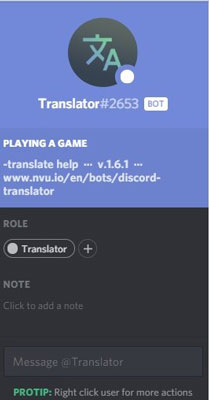 mejores bots para Discord translator