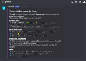 Epic rpg bot discord команды